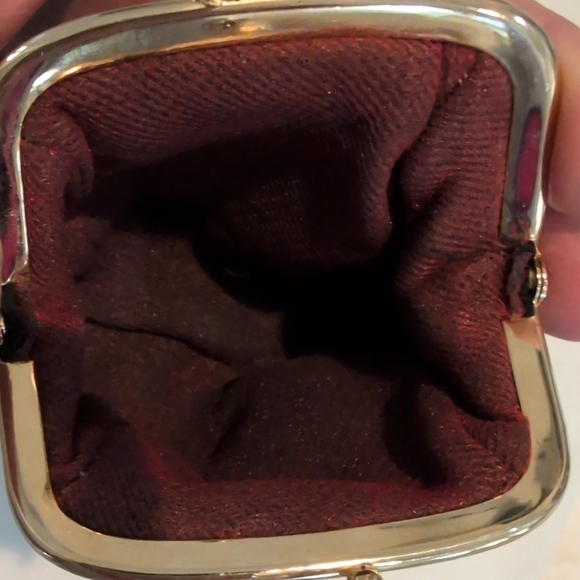 Chic Black Leather Coin Purse - Picture 4 of 5